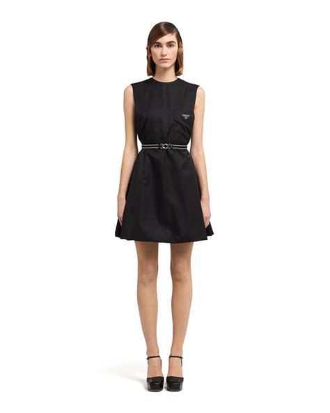 prada black dress 2013|Prada nylon sheath dress.